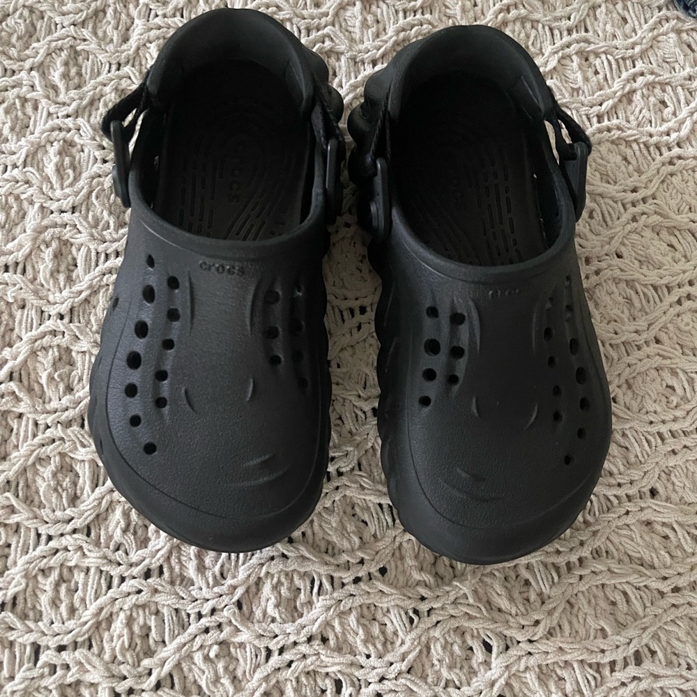 CROCS Kids Black Water Clog